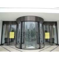 豪華兩翼旋轉門 - 博斯邁自動門 - 九正(中國建材第一網)